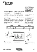 Preview for 27 page of Lincoln Electric 9114 0768 Safety Instruction For Use And Maintenance