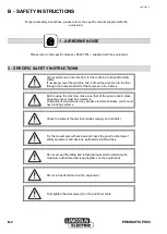 Предварительный просмотр 6 страницы Lincoln Electric 95032101NG Safety Instruction For Use And Maintenance