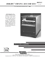 Lincoln Electric 9535 Operator'S Manual preview