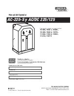 Предварительный просмотр 13 страницы Lincoln Electric AC/DC 225/125 Operator'S Manual