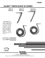 Lincoln Electric CALIBER K4843-18 Operator'S Manual preview