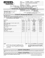 Предварительный просмотр 1 страницы Lincoln Electric CAN-F10-C Datasheet