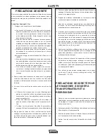 Preview for 5 page of Lincoln Electric CLASSIC 300 D PERKINS Operator'S Manual