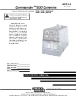 Lincoln Electric Commander 500 Cummins Operator'S Manual preview