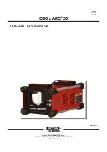 Lincoln Electric COOL ARC 50 Operator'S Manual preview