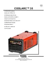 Lincoln Electric COOLARC 35 K2630-1 Operator'S Manual preview