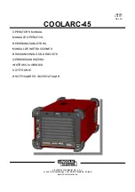 Lincoln Electric COOLARC-45 Operator'S Manual preview