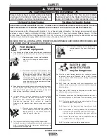 Preview for 2 page of Lincoln Electric DOWNFLEX 200 Instruction Manual