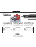 Lincoln Electric HOBBY WELD K1790-1 Operator'S Manual preview