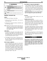 Предварительный просмотр 10 страницы Lincoln Electric HYDROGUARD 350 Operator'S Manual