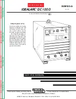 Lincoln Electric IDEALARC DC 1000 SVM123-A Service Manual preview