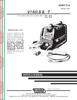 Lincoln Electric IMVERTEC V160-T Service Manual preview