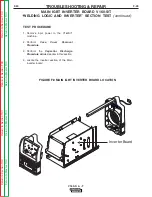 Предварительный просмотр 80 страницы Lincoln Electric IMVERTEC V160-T Service Manual