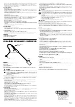 Предварительный просмотр 2 страницы Lincoln Electric INFERNO KH825 Instruction Manual