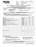 Предварительный просмотр 1 страницы Lincoln Electric Innershield NR-131 Datasheet