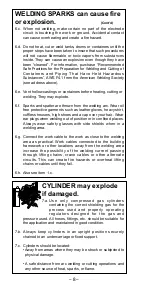 Предварительный просмотр 8 страницы Lincoln Electric INNERSHIELD NR-202 Welding Instruction Manual