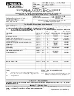 Lincoln Electric Innershield NR-212 Datasheet предпросмотр