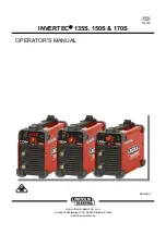 Preview for 1 page of Lincoln Electric Invertec 135S Operator'S Manual