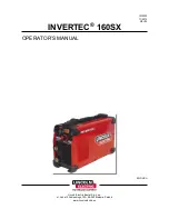 Lincoln Electric INVERTEC 160SX Operator'S Manual preview