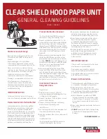 Preview for 1 page of Lincoln Electric K4886-1 General Cleaning Manuallines