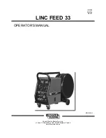 Lincoln Electric Linc Feed 24M Operator'S Manual предпросмотр