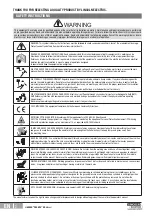 Preview for 2 page of Lincoln Electric LINCGUN PROMIG 300 UD 4M Manual