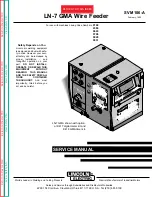 Предварительный просмотр 1 страницы Lincoln Electric LN-7 GMA Service Manual