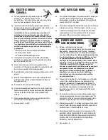 Preview for 4 page of Lincoln Electric Magnum 300 Operator'S Manual