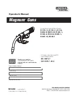 Lincoln Electric Magnum K114 Operator'S Manual preview