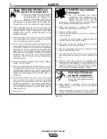 Preview for 3 page of Lincoln Electric MAGNUM X-TRACTOR 1GX Operator'S Manual