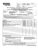 Lincoln Electric MIL800-H Datasheet preview