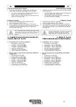 Предварительный просмотр 41 страницы Lincoln Electric NERTAJET 50 AUTO Instruction For Operation And Maintenance