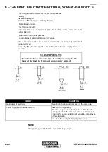 Предварительный просмотр 28 страницы Lincoln Electric NERTAJET CPM 250 Safety Instruction For Use And Maintenance