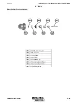 Предварительный просмотр 43 страницы Lincoln Electric NERTAJET CPM 400 Safety Instruction For Use And Maintenance