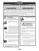 Preview for 2 page of Lincoln Electric outback 185 Operator'S Manual