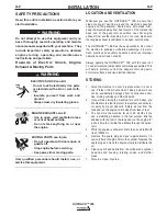 Preview for 9 page of Lincoln Electric outback 185 Operator'S Manual