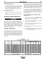 Preview for 21 page of Lincoln Electric outback 185 Operator'S Manual