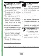 Preview for 4 page of Lincoln Electric outback 185 Service Manual