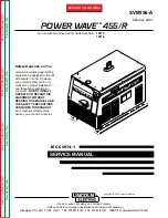 Preview for 1 page of Lincoln Electric POWER WAVE 455/R Service Manual