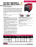 Preview for 1 page of Lincoln Electric Power Wave 455M Robotic Brochure