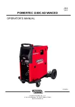 Lincoln Electric POWERTEC i380 Operator'S Manual preview