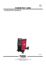 Lincoln Electric POWERTEC i400S Operator'S Manual preview