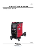 Lincoln Electric POWERTEC i450C ADVANCED Operator'S Manual preview