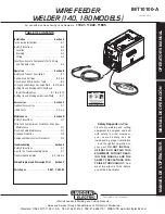 Lincoln Electric Pro-MIG 140 Operator'S Manual preview