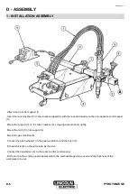 Предварительный просмотр 10 страницы Lincoln Electric Pyrotome SE Safety Instruction For Use And Maintenance