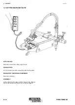 Предварительный просмотр 22 страницы Lincoln Electric Pyrotome SE Safety Instruction For Use And Maintenance