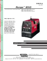 Preview for 1 page of Lincoln Electric RANGER 305 D CE Service Manual