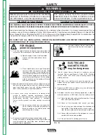 Preview for 2 page of Lincoln Electric RANGER 305 D CE Service Manual