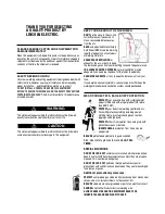 Preview for 2 page of Lincoln Electric RANGER 305G EFI 12157 Operator'S Manual