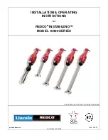 Preview for 1 page of Lincoln Electric REDCO INSTABLEND 16900 series Installation & Operating Instructions Manual